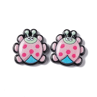 Opaque Resin Cabochons RESI-C027-01E-1