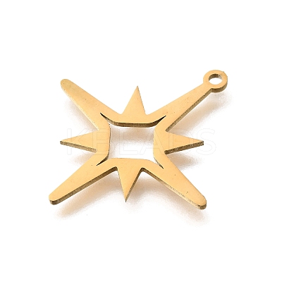 201 Stainless Steel Pendants STAS-S176-25G-1