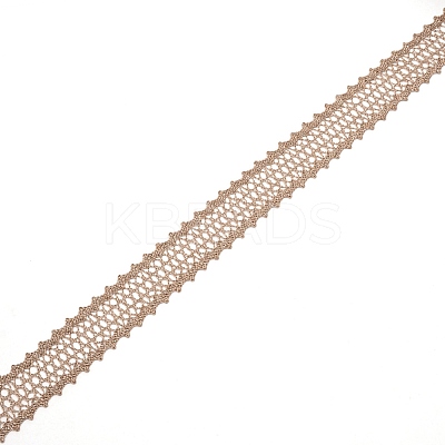 Polyester Rolls Lace Trim OCOR-WH0063-64C-1