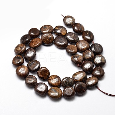 Natural Bronzite Nuggets Beads Strands G-J336-07-1