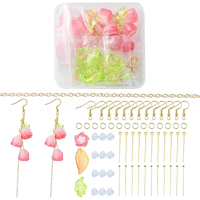 DIY Tulip Earring Making Kit DIY-FS0004-16-1