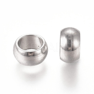 Tarnish Resistant 201 Stainless Steel Spacer Beads STAS-L238-056A-P-1