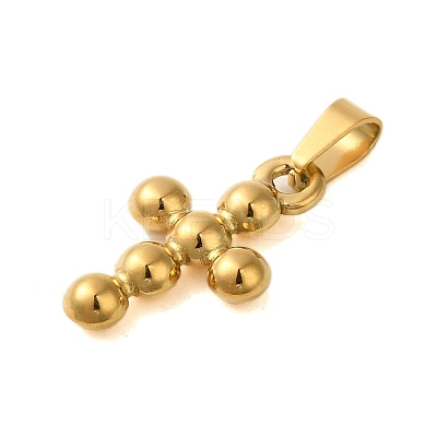 Ion Plating(IP) 304 Stainless Steel Pendants STAS-C103-30A-G-1