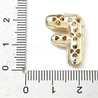 Brass Micro Pave Cubic Zirconia Pendants KK-Z108-02G-F-1