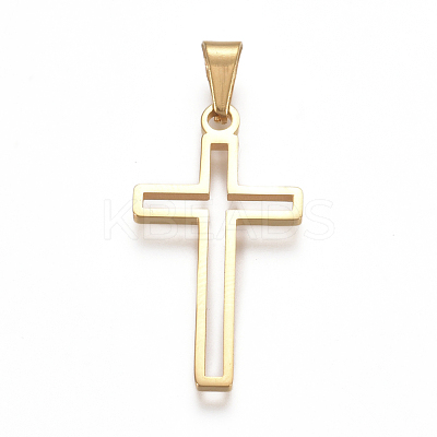 304 Stainless Steel Pendants Ion Plating(IP) STAS-G217-13G-1