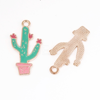 Alloy Enamel Pendants CD-TAC0001-05KCG-1