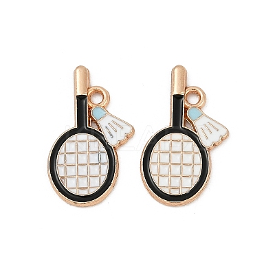 Alloy Enamel Pendants ENAM-V001-01E-KCG-1
