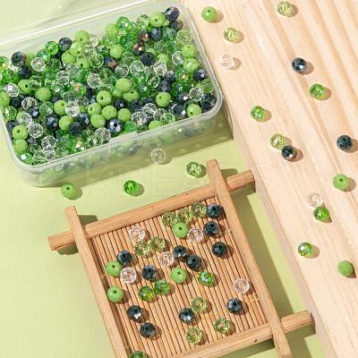 500Pcs 5 Colors Mixed Styles Glass Beads EGLA-LS0001-02-1