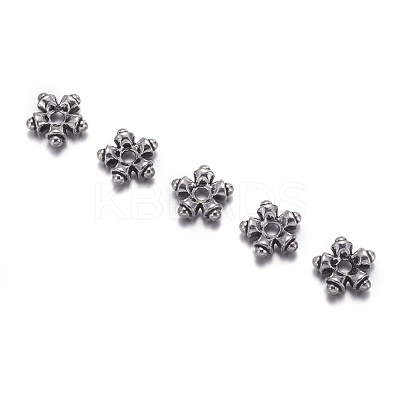 Tibetan Style Spacers beads LS-AB5464Y-1