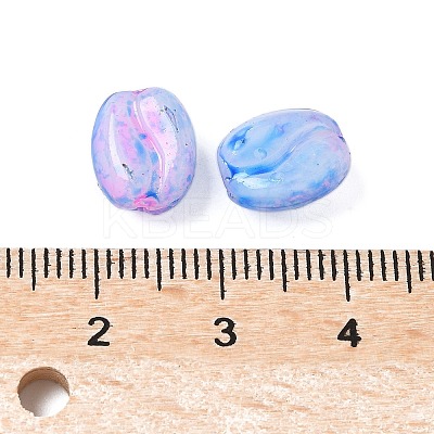 Picasso Baking Paint Glass Seed Beads LS-GLAA-V001-08C-1