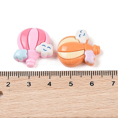 Opaque Resin Decoden Cabochons RESI-S394-02-1