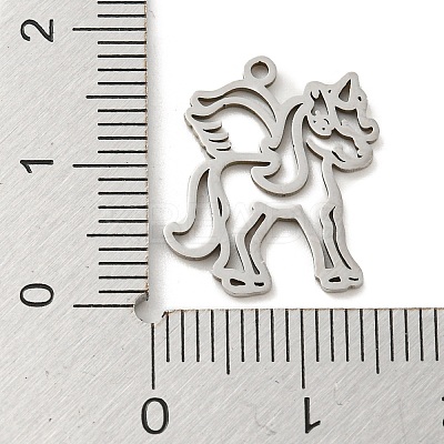 Non-Tarnish 201 Stainless Steel Pendants FIND-Z009-09P-1
