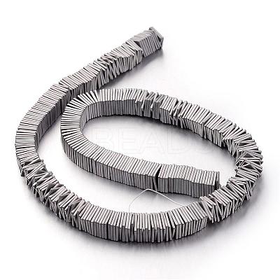 Electroplate Non-magnetic Synthetic Hematite Bead Strands G-F300-20B-F01-1
