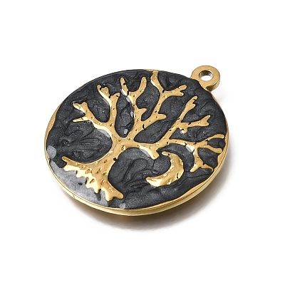 304 Stainless Steel Pendants STAS-N108-111G-1