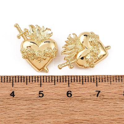 Brass Pendants KK-K408-29G-1