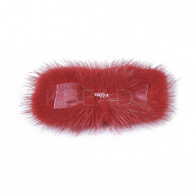 Faux Mink Fur Rectangle Decoration FIND-S320-01A-06-1