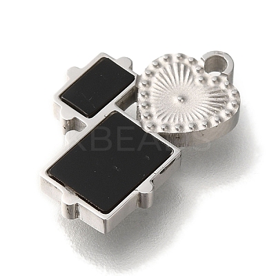 304 Stainless Steel Manual Polishing Charms STAS-M059-05P-01-1