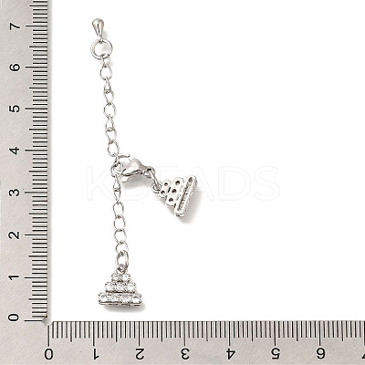 Brass Lobster Claw Clasps KK-K388-62P-1