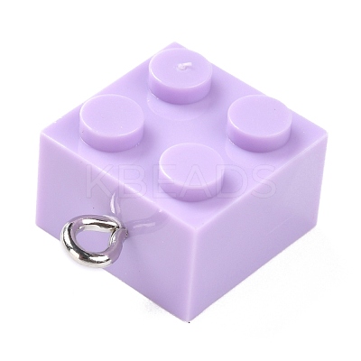 Resin Pendants RESI-E017-A05-1