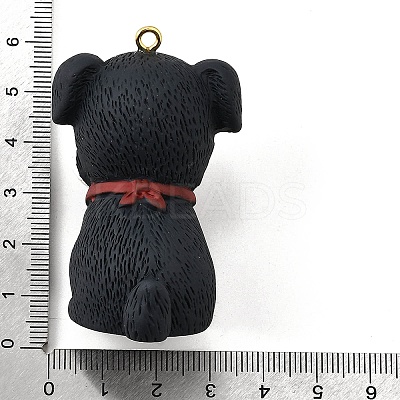 Cute Opaque Resin Pendants LS-CRES-D310-02C-1