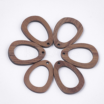Walnut Wood Pendants WOOD-S054-02-1