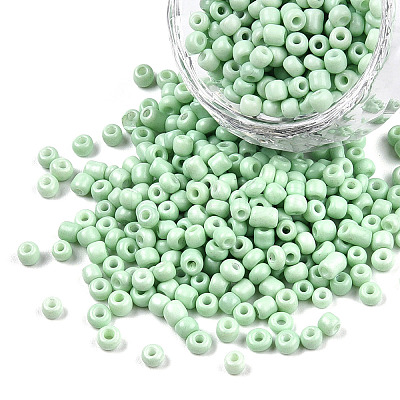 8/0 Baking Paint Glass Seed Beads SEED-R051-07B-08-1
