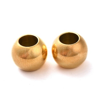 Ion Plating(IP) 304 Stainless Steel European Beads STAS-E034-1G-1