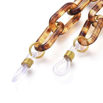 Aluminum Paperclip Chain Eyeglasses Chains AJEW-EH00030-1