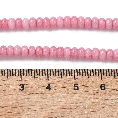 Ombre Effect Dyed Glass Beads Strands X-GLAA-C043-01G-1