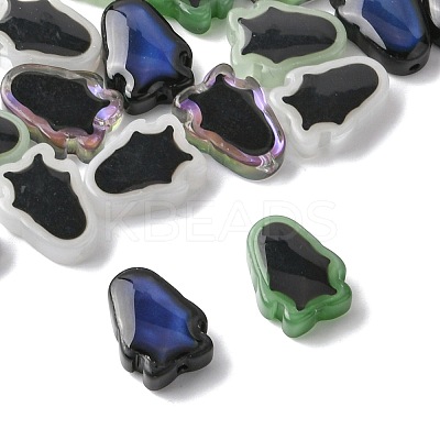 20Pcs 5 Colors Glass Beads GLAA-FS0002-52-1