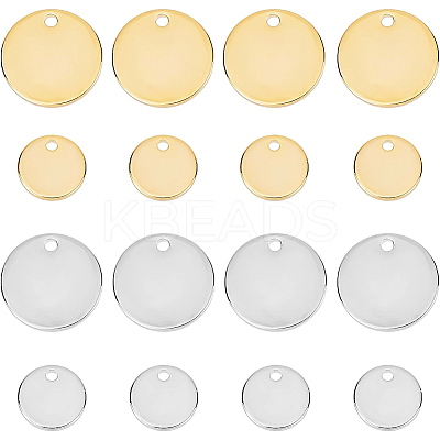 48Pcs 4 Colors Brass Charms KK-BC0002-18-NF-1