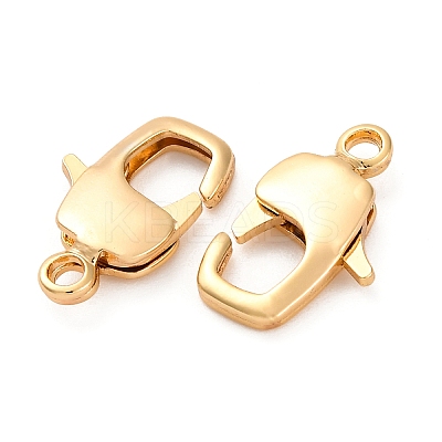 Brass Lobster Claw Clasps KK-H513-01A-G-1