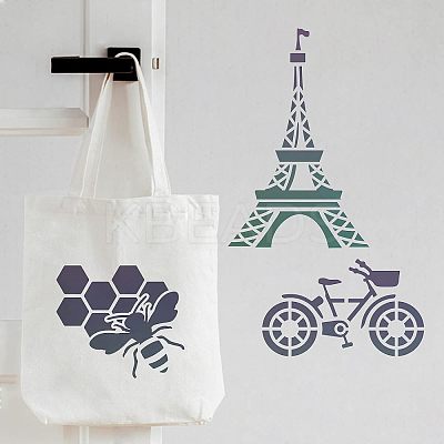 Large Plastic Reusable Drawing Painting Stencils Templates DIY-WH0202-034-1