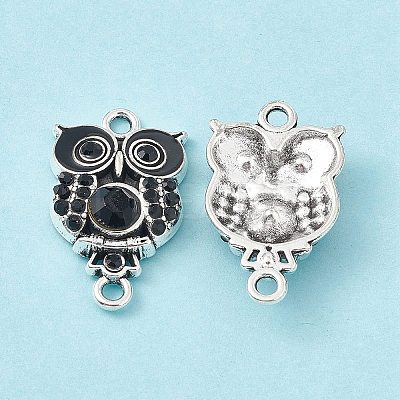 Alloy Rhinestone Connector Charms FIND-C019-10AS-04-1