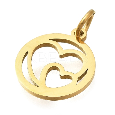 304 Stainless Steel Charms STAS-Z119-08G-1
