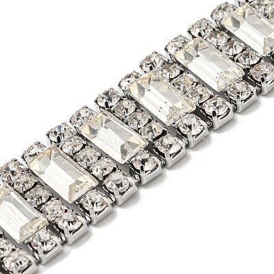 Crystal Rhinestone Choker Necklaces LS-NJEW-L176-01P-1