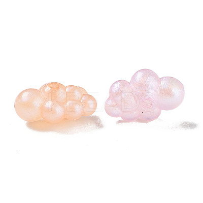 Transparent Acrylic Beads OACR-Z013-02B-1