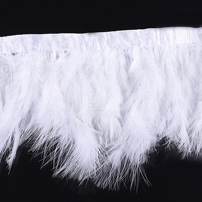 Turkey Feather Fringe Trimming FIND-T037-03N-1