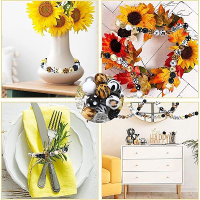 Animal Themed Acrylic & Resin Beads DIY Jewelry Making Kits DIY-CJ0002-43-1