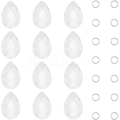 DIY Teardrop Suncatcher Making Finding Kits DIY-SP0001-28-1
