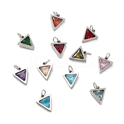 304 Stainless Steel Pendants STAS-D189-05P-1