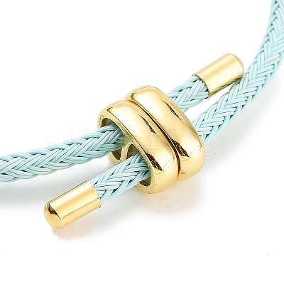 Braided Steel Wire Bracelets Making BJEW-H610-02G-09-1