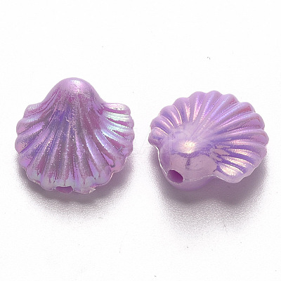 Opaque Acrylic Beads SACR-R250-11-1