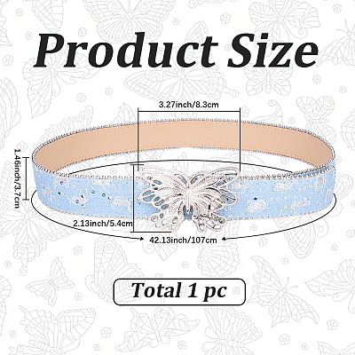 PU Leather Chain Belts AJEW-WH20007-79P-02-1