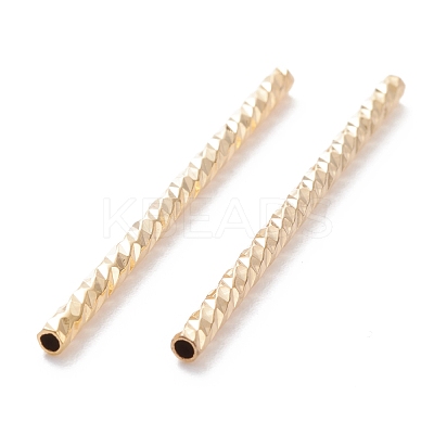 Brass Tube Beads KK-Y003-77C-G-1