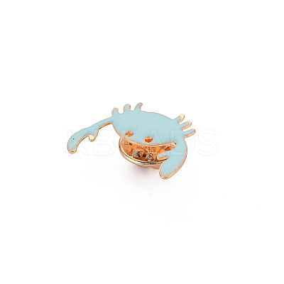 Cute Crab Enamel Pin JEWB-S012-004G-NF-1