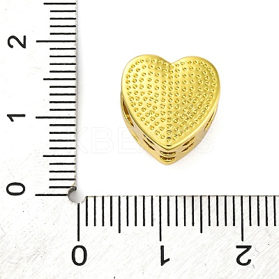 Heart European Beads KK-Z081-01A-1