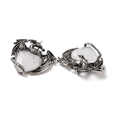 Natural Quartz Crystal Pendants G-A207-03AS-03-1
