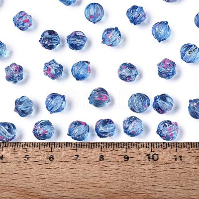 Picasso Transparent Glass Beads SEED-Q039-04H-1
