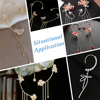 Wholesale Unicraftale 6Pcs 6 Style 316 Surgical Stainless Steel Charms 